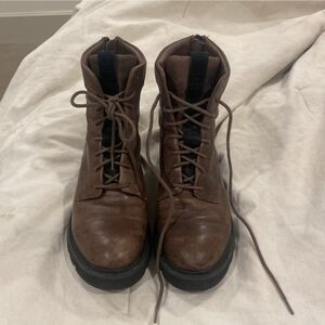 Frye Allison combat boots